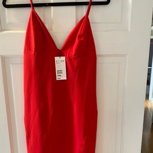 NWT Red Fitted Dress